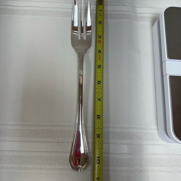 Christofle Silverplated Serving Fork - Picture 8 of 9